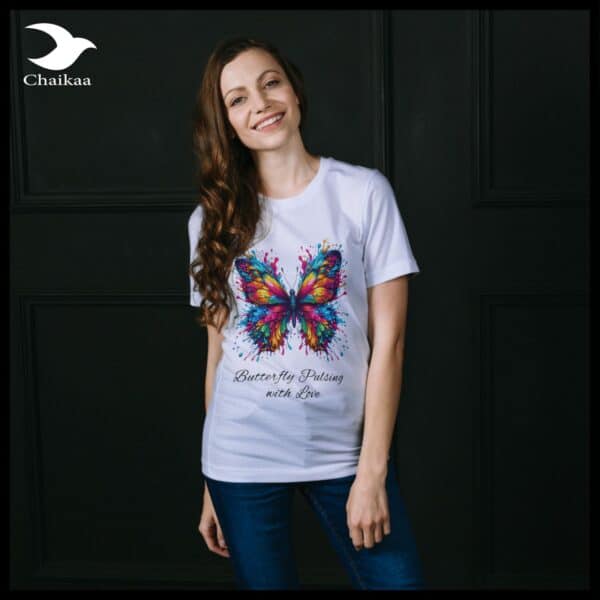 T-SHIRT | Butterfly Pulsing with Love - Image 2