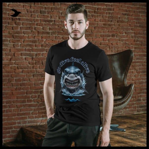 T-SHIRT | GO DIVE FEEL ALIVE - Image 2