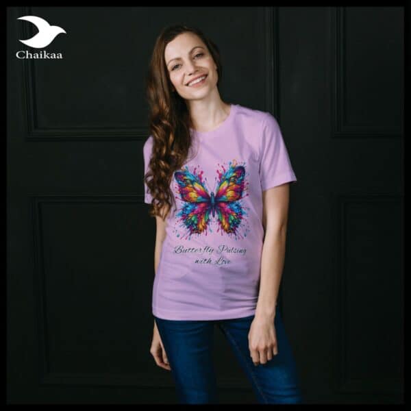 T-SHIRT | Butterfly Pulsing with Love - Image 4