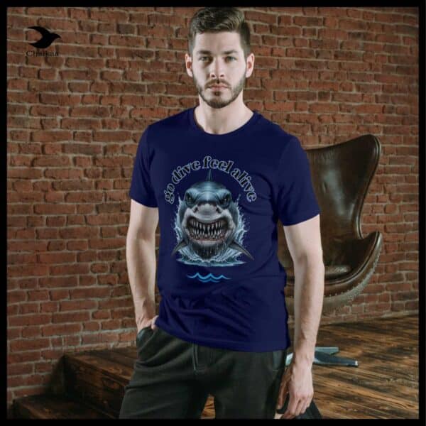 T-SHIRT | GO DIVE FEEL ALIVE - Image 3
