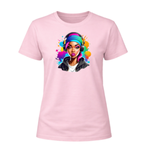 Urban Music Girl Art